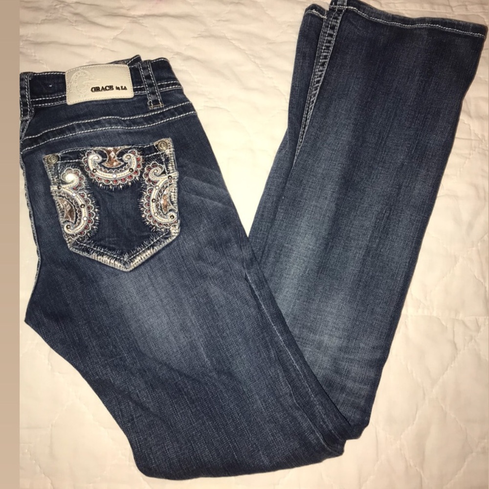 Grace in la size 26 bootcut jeans